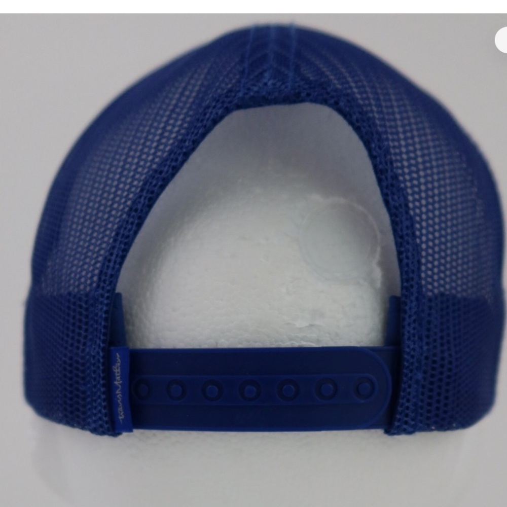 Travis Mathew Blue Mesh Tour Hat - Picture 3 of 9